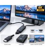 Adaptador Onten USB-C a HDMI 4K 30Hz - Imagen 2