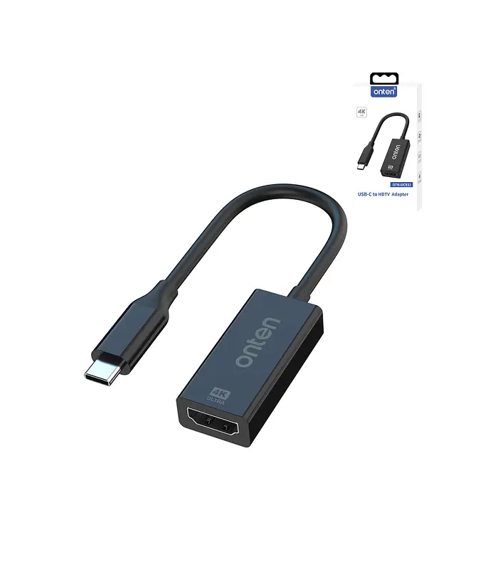 OTN-UC931 Adaptador Onten USB-C a HDMI 4K 30Hz - Imagen 1