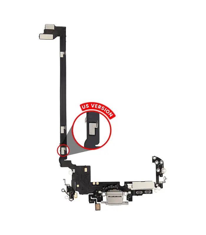 107182228313 Flex de Carga iPhone 17 Pro Max (BLANCO) - Imagen 1