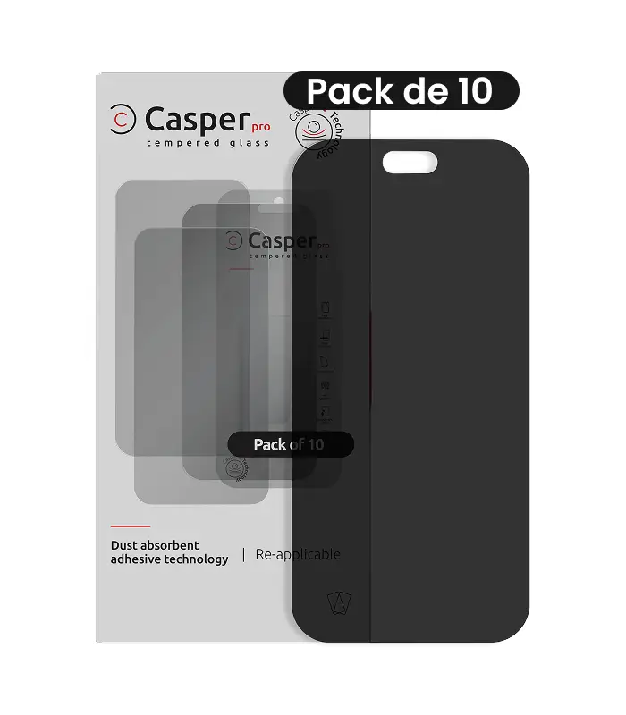 iPhone 18 Pro Max – Vidrio Templado Casper (Privacy)